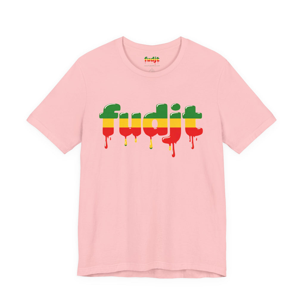 fudit Drip Logo Tee (Rasta Colors)