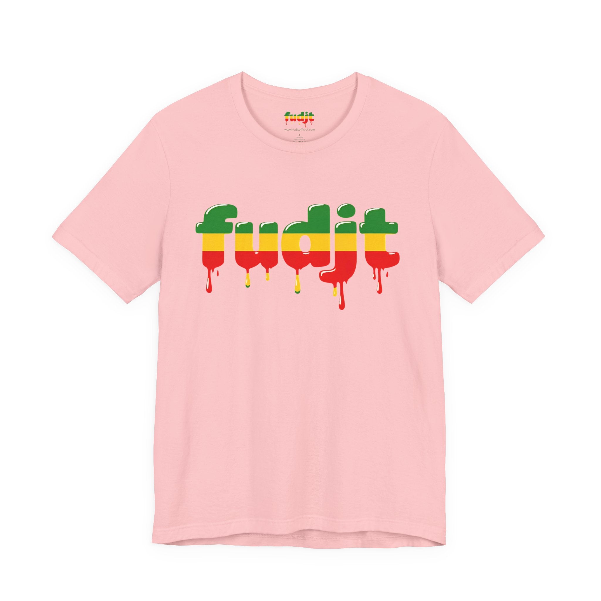 fudit Drip Logo Tee (Rasta Colors)