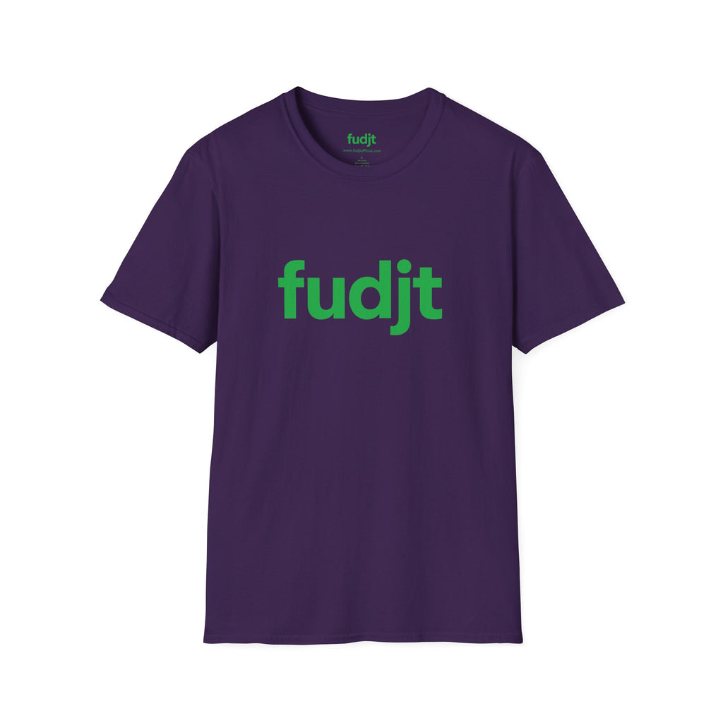 fudjt Everyday Style Green logo Tee | 16 Colors