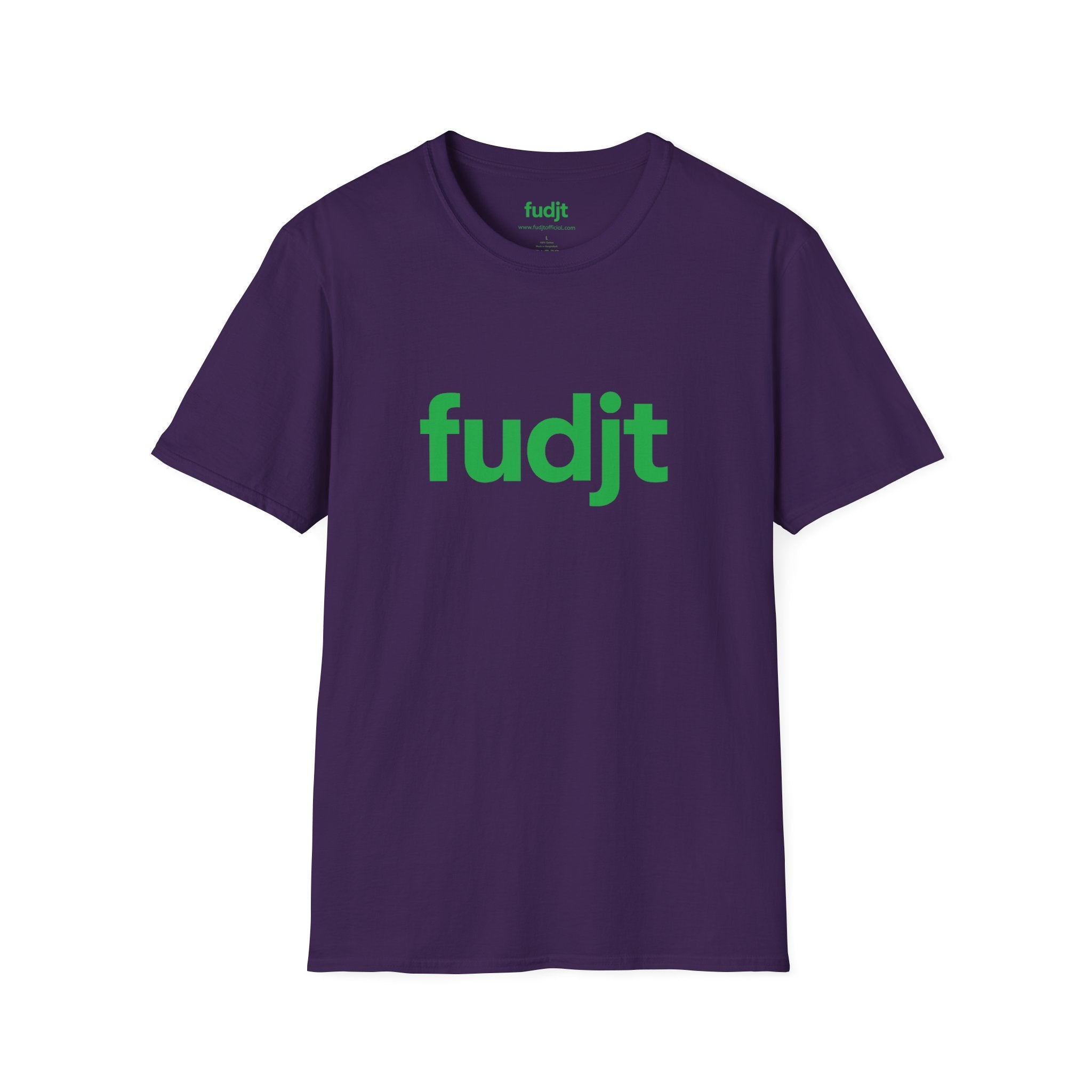 fudjt Everyday Style Green logo Tee | 16 Colors