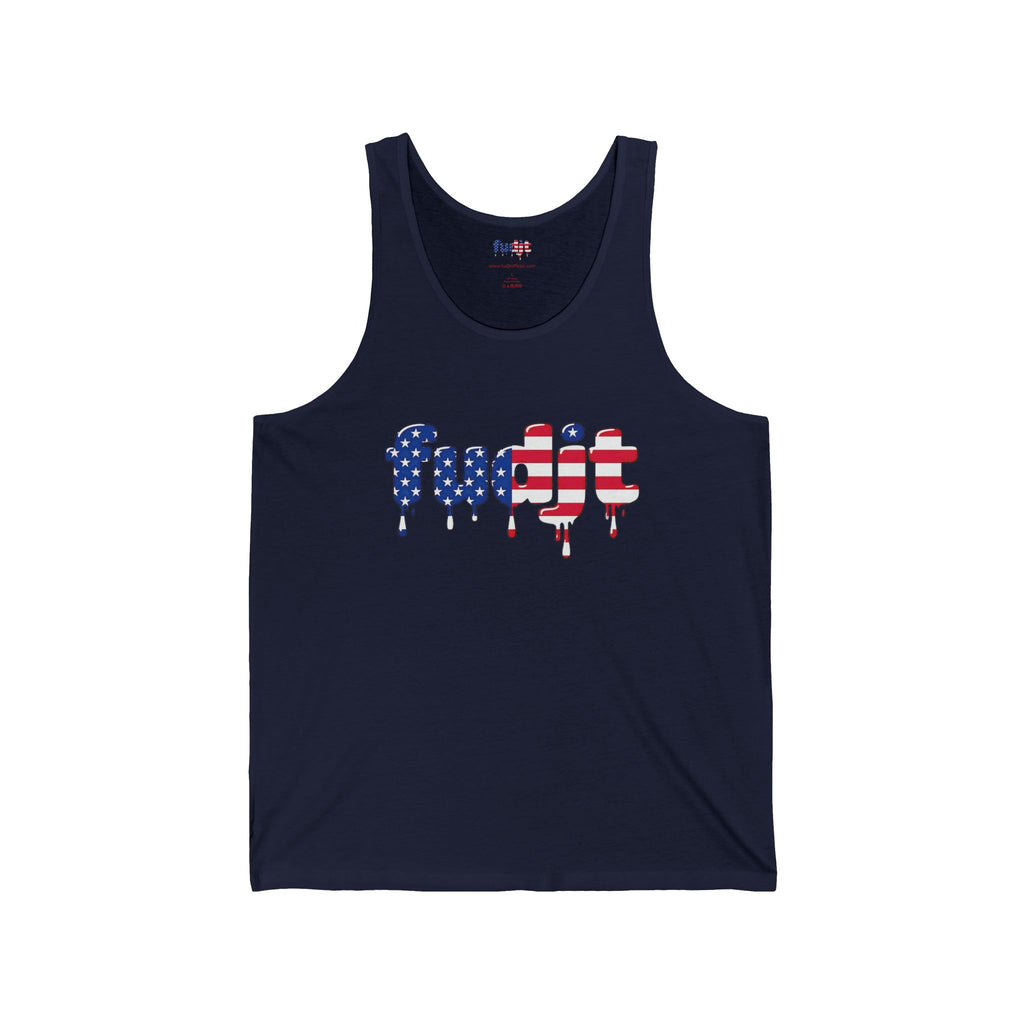 fudjt Stars & Stripes Unisex Jersey Tank | 4 Colors
