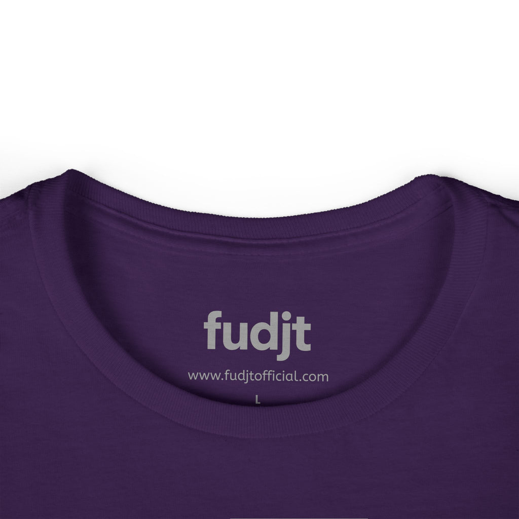 Women's Gray fudjt logo Comfy Stylie Tee | 12 Colors