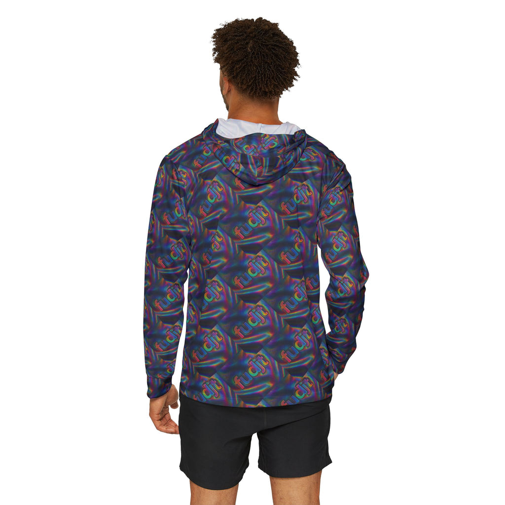 All Over Metallic fudjt Colors Warmup Hoodie 4.5-315 - view 4