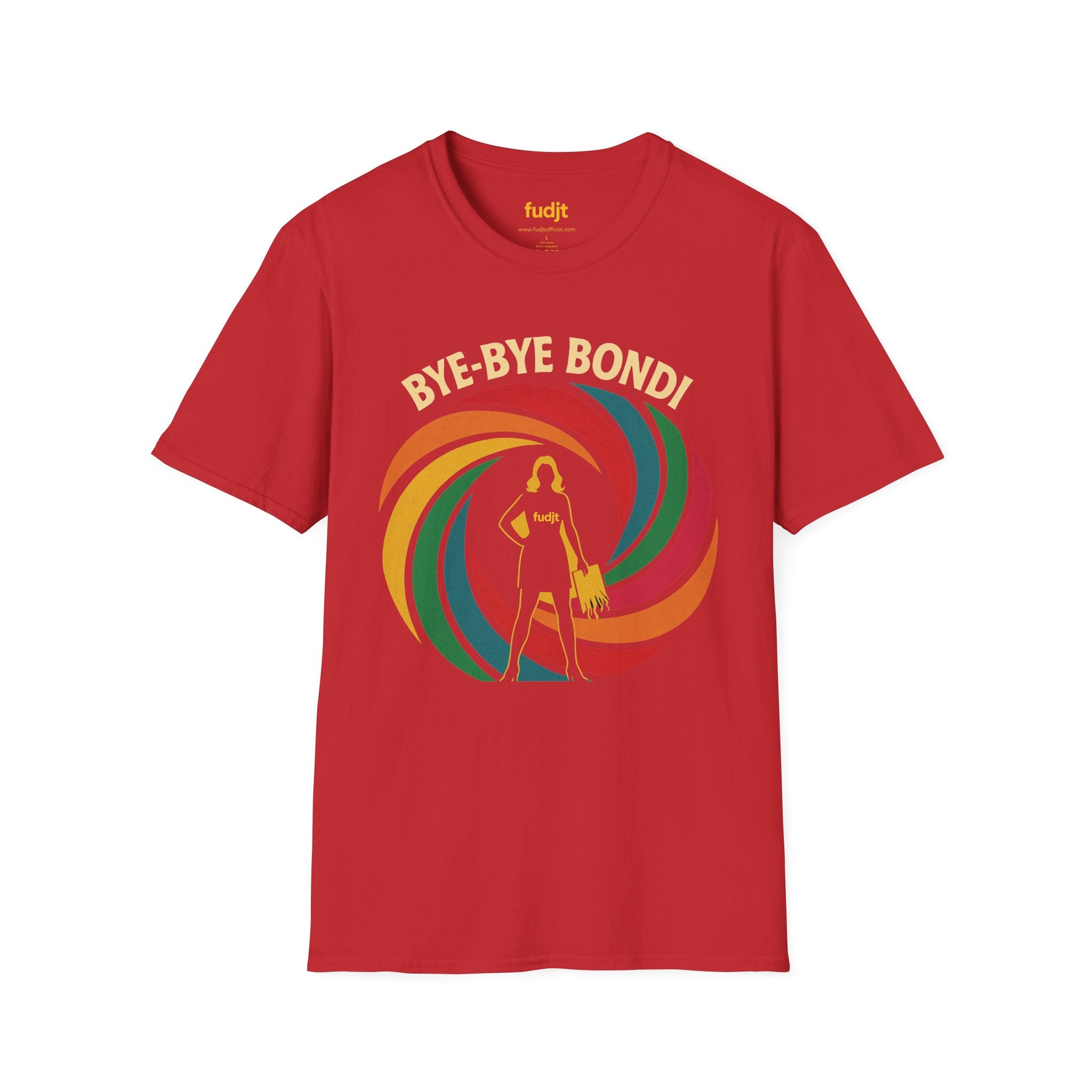 Bye-Bye Bondi Spiral Baddie Fudjt Tee | 8 Colors