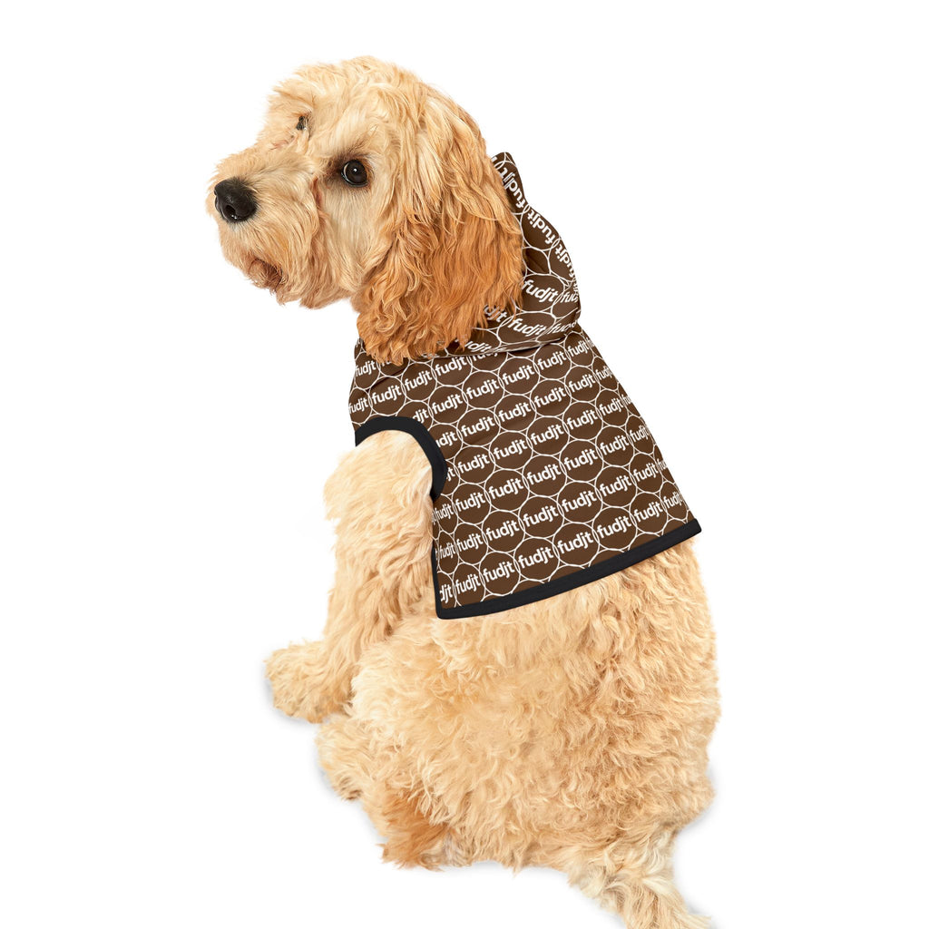 Brown fudjt Pet Hoodie | Unbroken Chain 2.5 | 7 Sizes