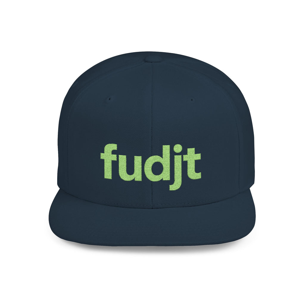 Stylish Flat Bill Snapback Green fudjt Streetwear Logo Cap | 11 Colors