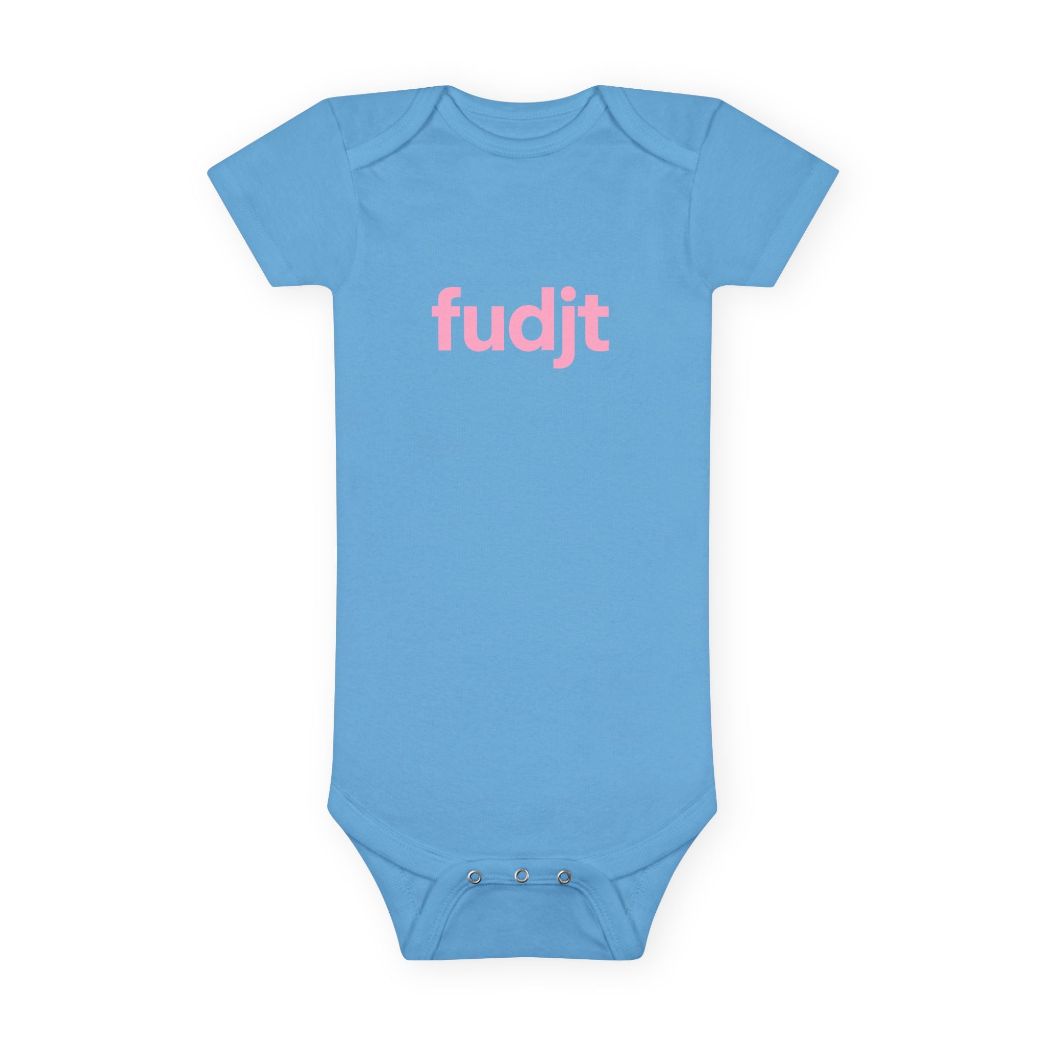 Pink fudjt Logo Baby Onesie | 4 Colors