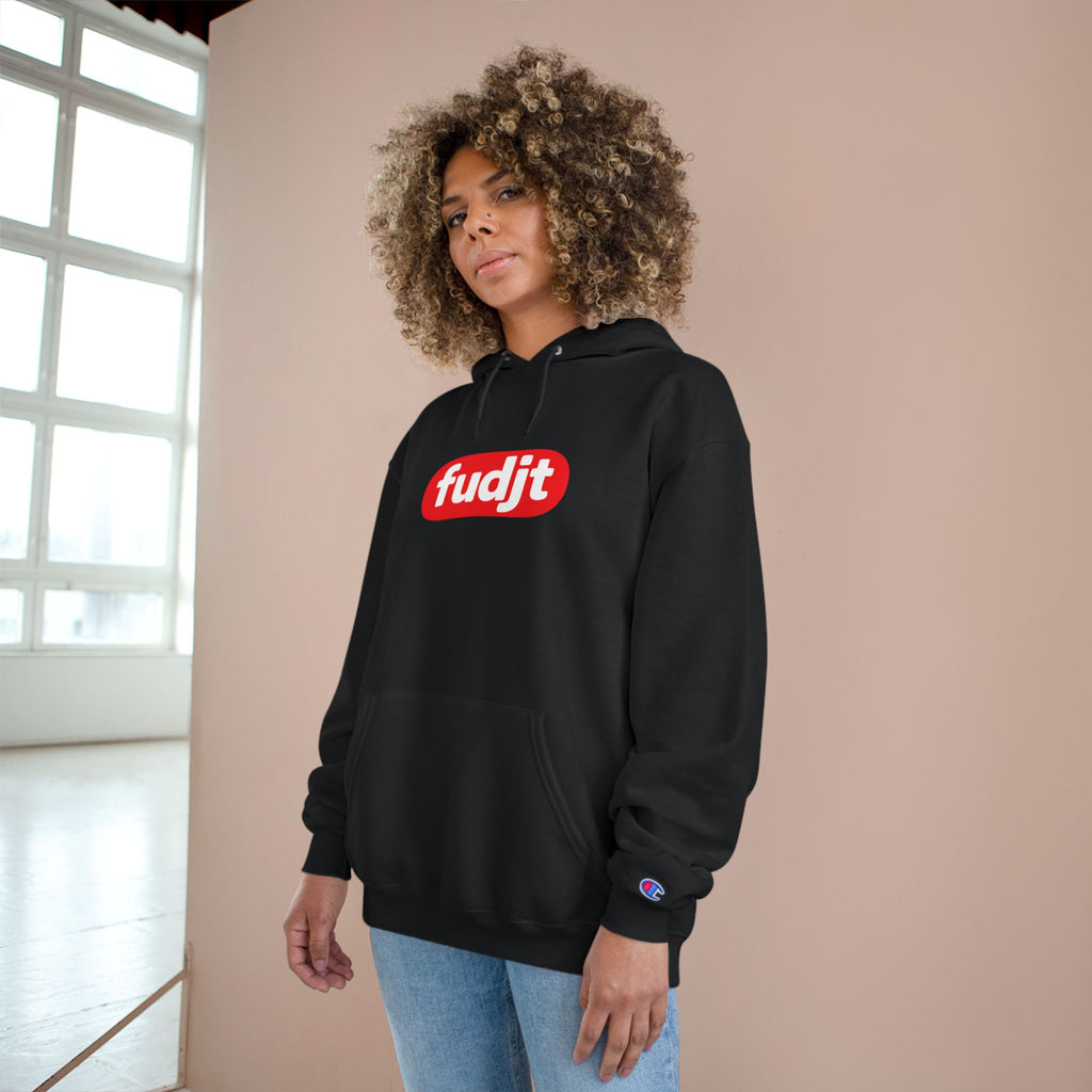 fudjt Anti-Supremacy Red Badge Champion Hoodie | 8 Colors
