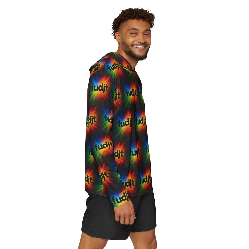 All Over fudjt Burst Of Empowerment Warmup Hoodie | 7 Blackground