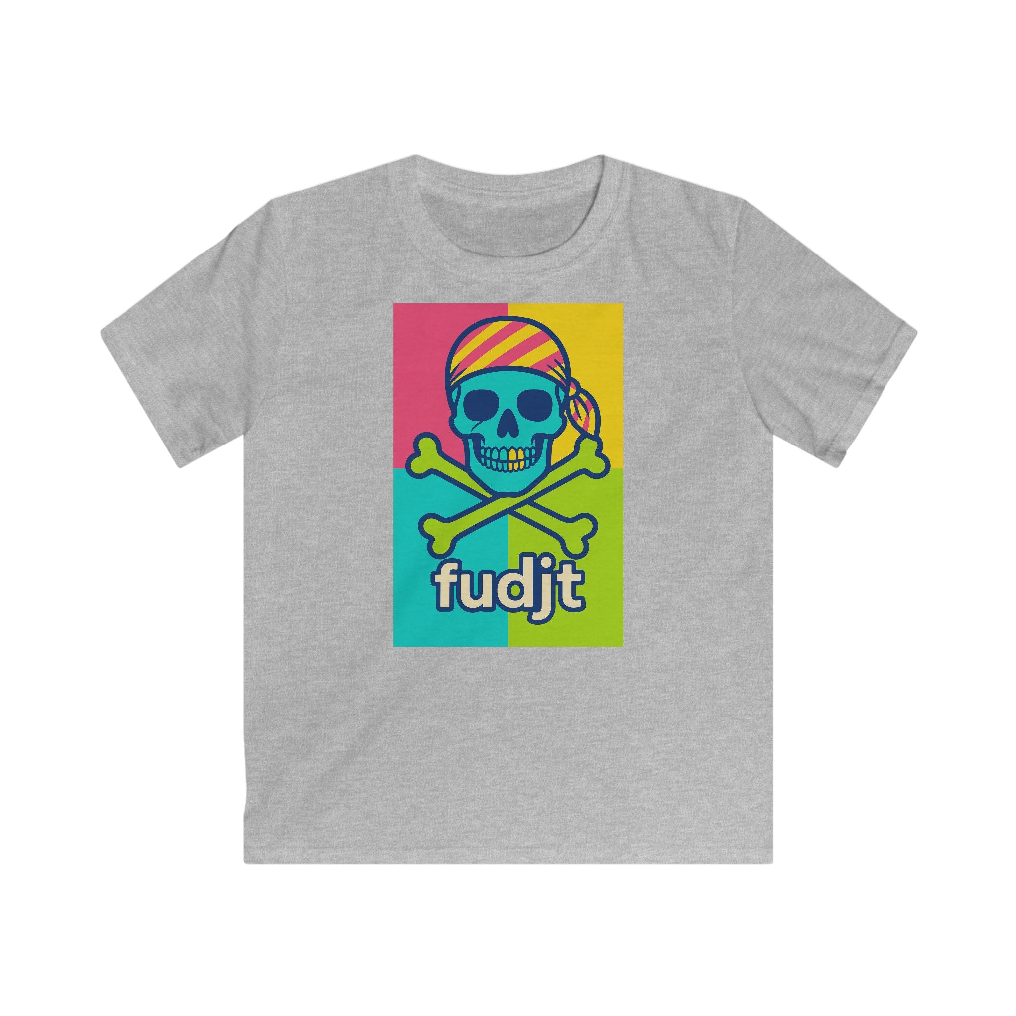 fudjt Kids "Booty" Skull and Crossbones Tee | 5 Colors