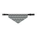 Dark Gray fudjt Unbroken Chain 1.25  Bandana Collar for Dogs, Cats & More | 4 Sizes