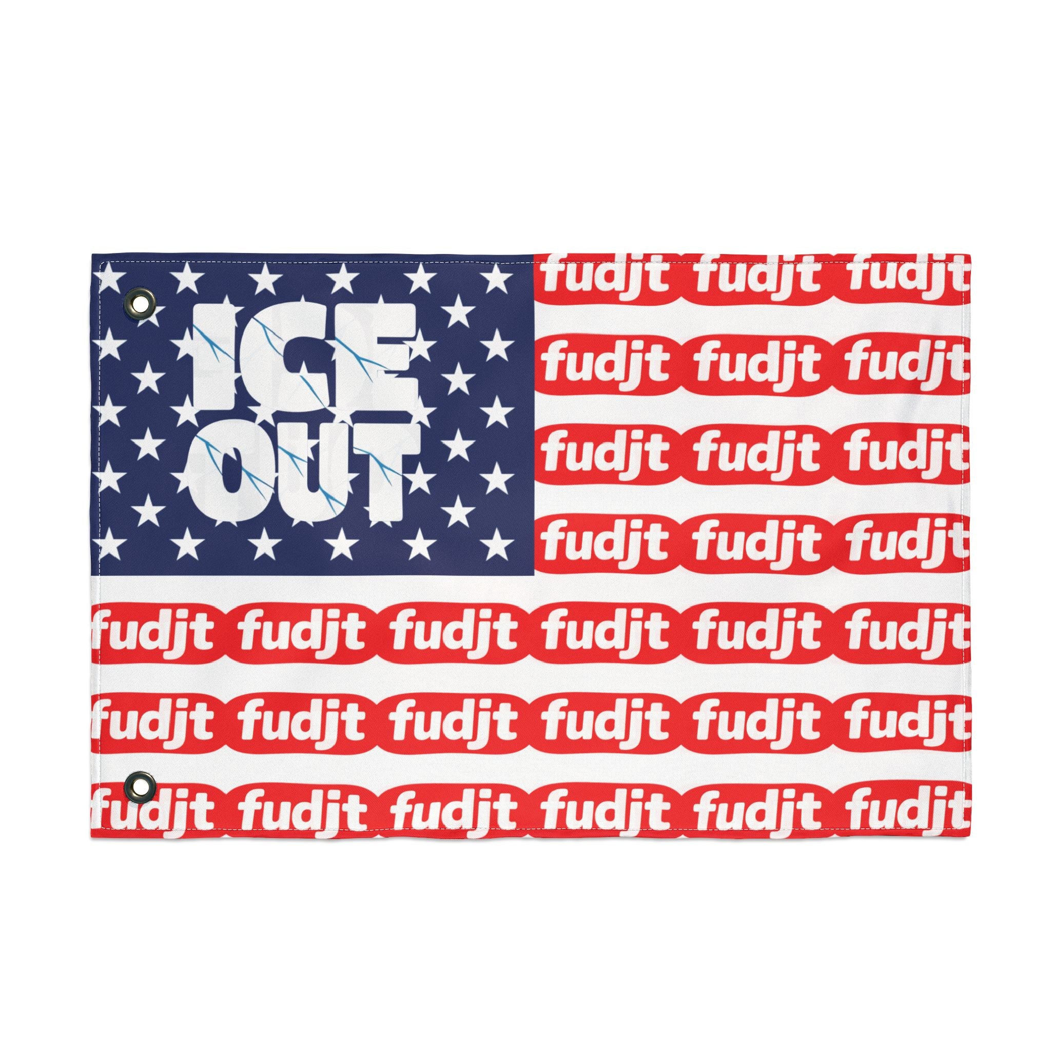 ICE OUT Stars & Stripes fudjt Flag | 2 Sizes