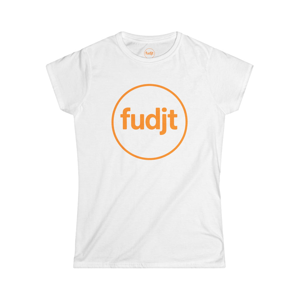 Orange fudjt Circle Women's Comfy Stylie Tee | 12 Colors