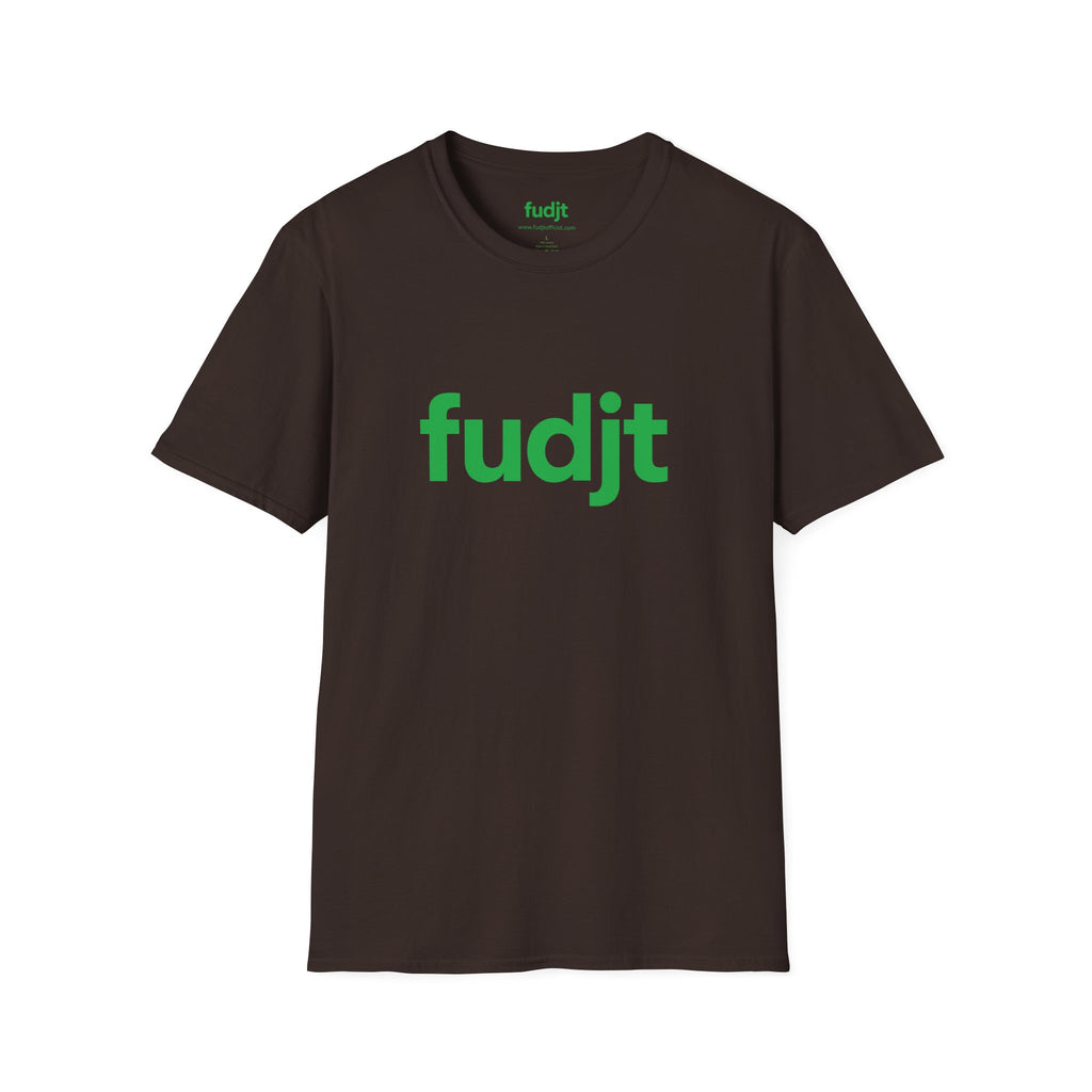 fudjt Everyday Style Green logo Tee | 16 Colors