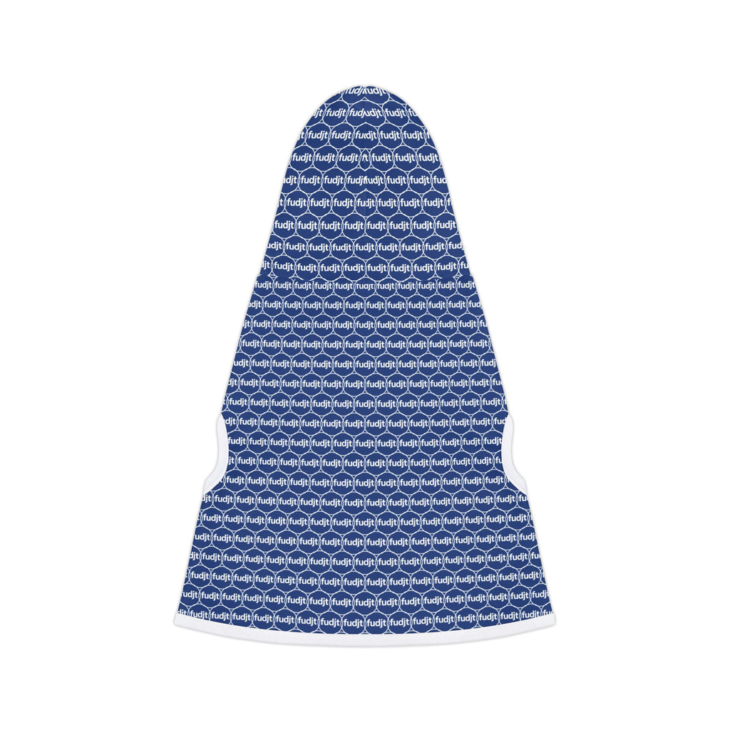 Dark Blue fudjt Pet Hoodie | Unbroken Chain 1.25 | 7 Sizes