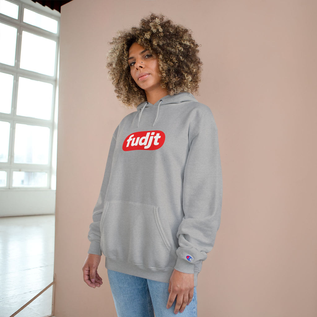 fudjt Anti-Supremacy Red Badge Champion Hoodie | 8 Colors