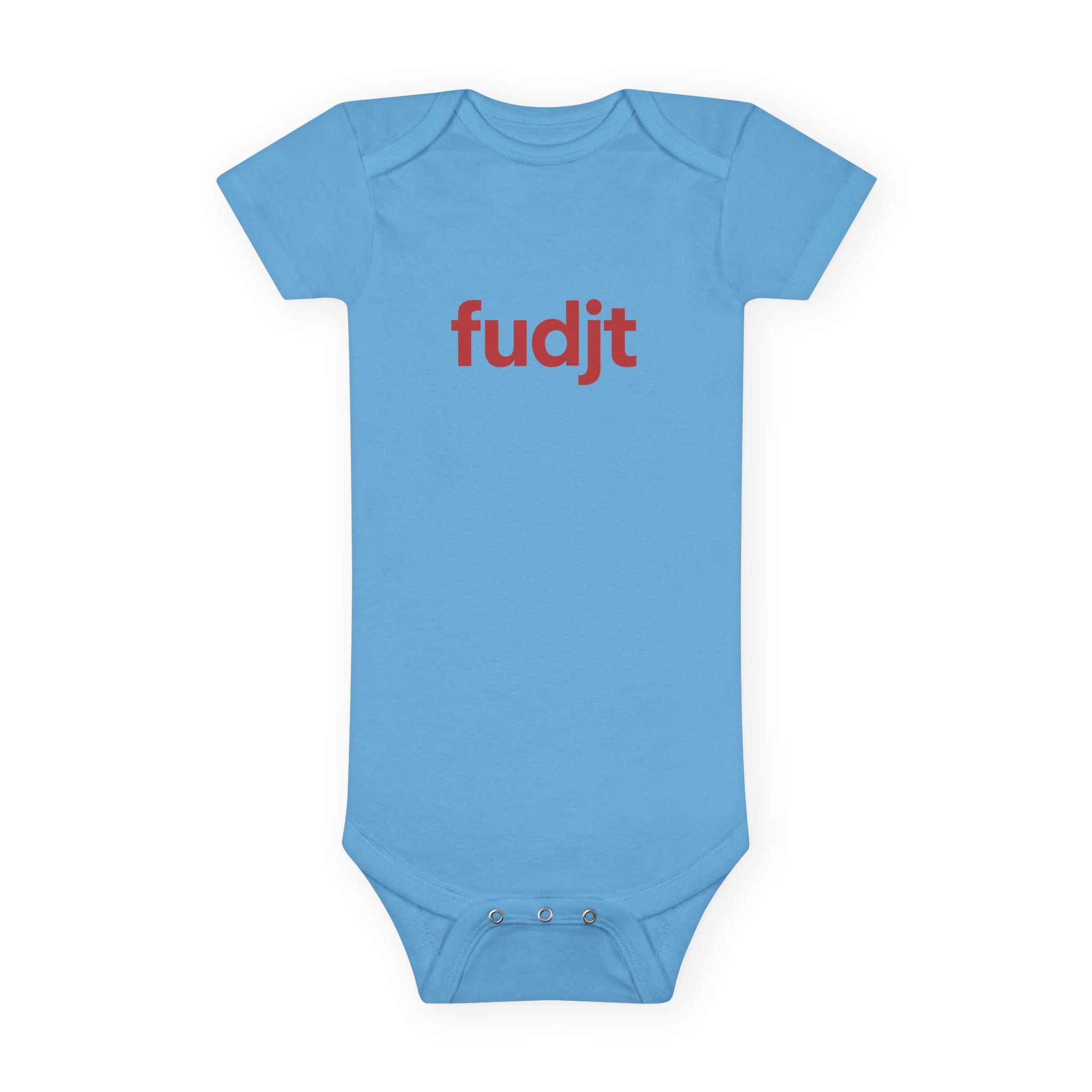 Red fudjt Logo Baby Onesie | 4 Colors