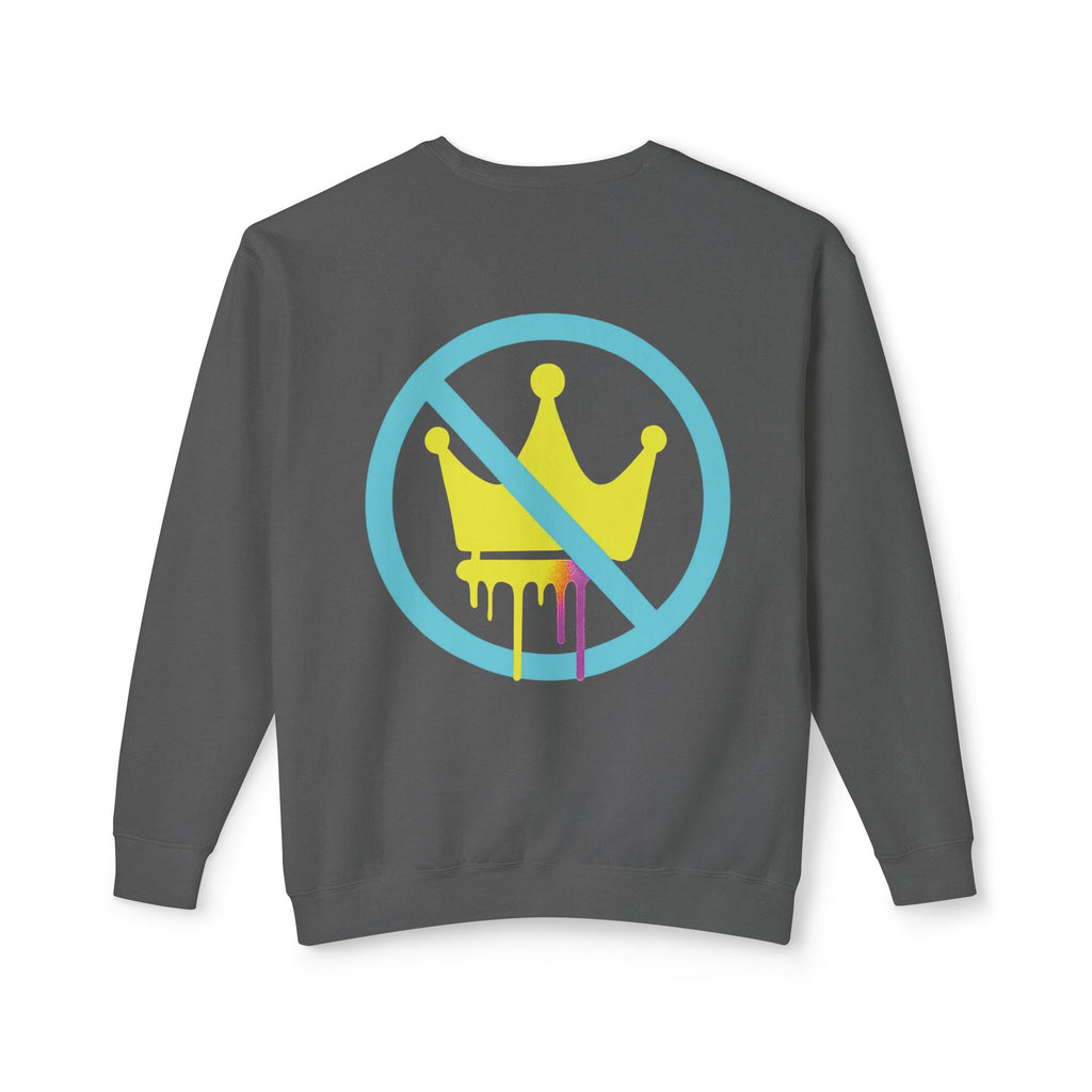 Rebel Loon fudjt Crewneck Sweatshirt – Graphic Loon Design, No Crowns Back | 6 Colors