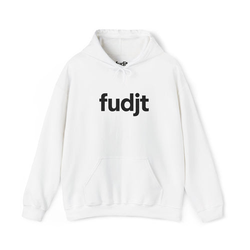 Black fudjt Embroidered Heavy Blend Hooded Sweatshirt | 15 Colors | Stand For Something.