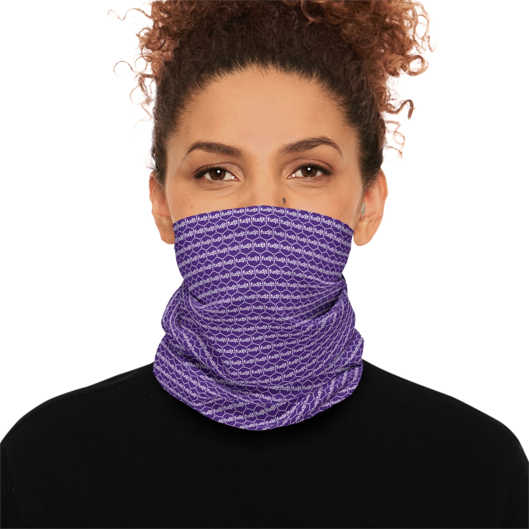 Purple fudjt Unbroken Chain .5 Neck Gaiter