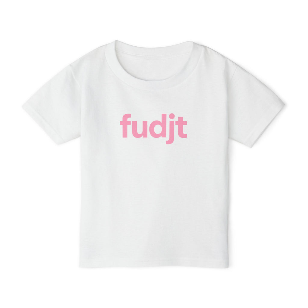Toddler T-Shirt with Pink Fudjt Design | 6 Colors