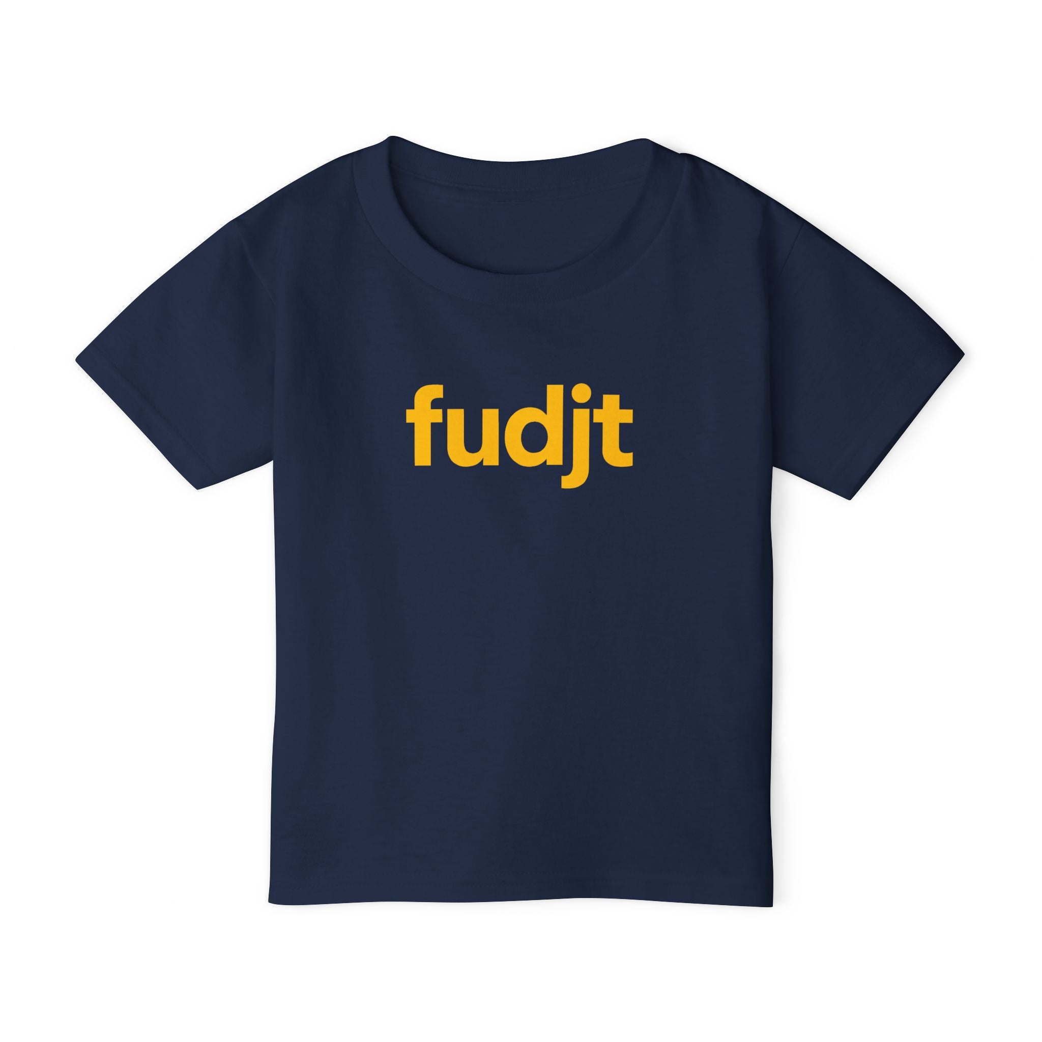 Toddler T-Shirt with Gold Fudjt Design | 6 Colors