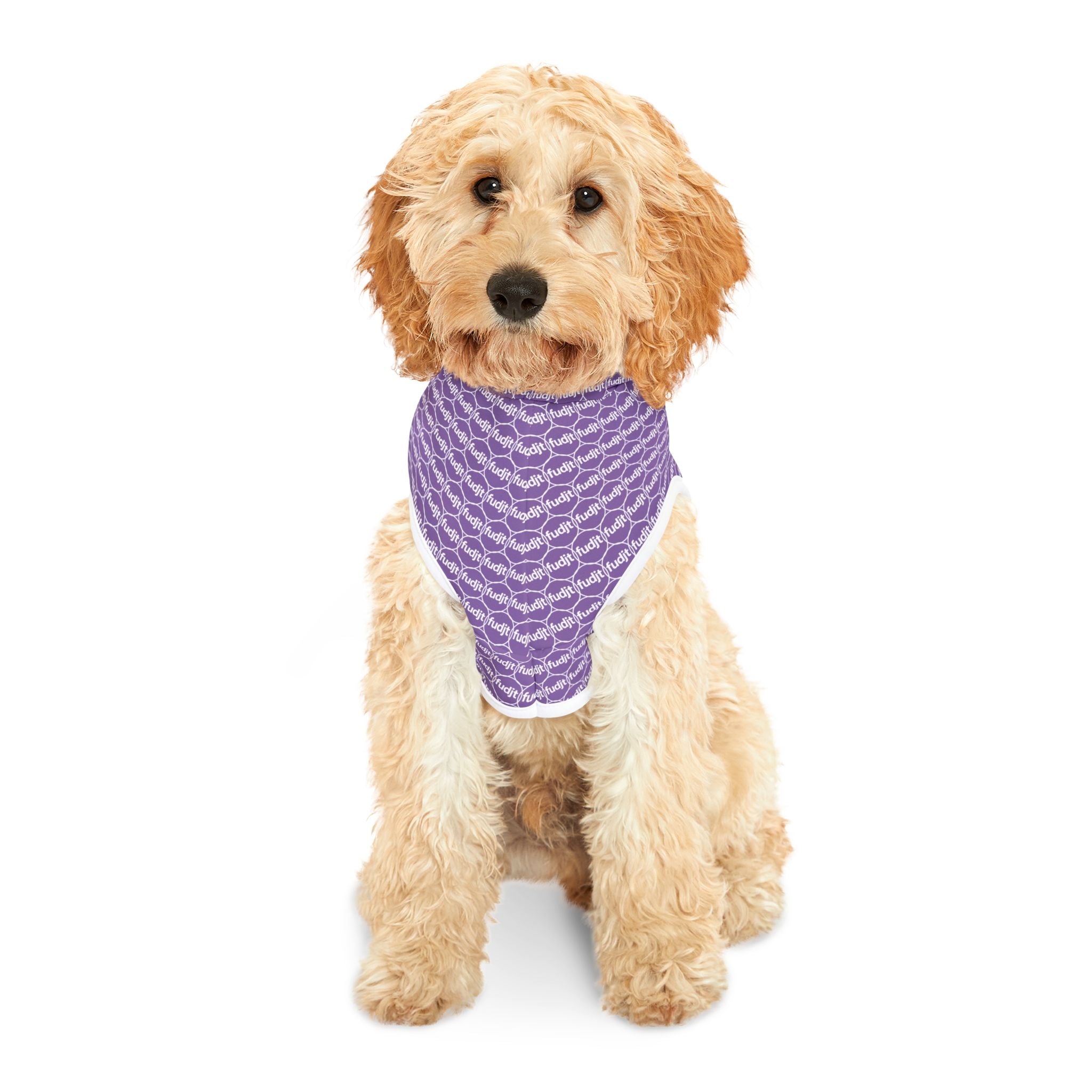Light Purple fudjt Pet Hoodie | Unbroken Chain 1.25 | 7 Sizes