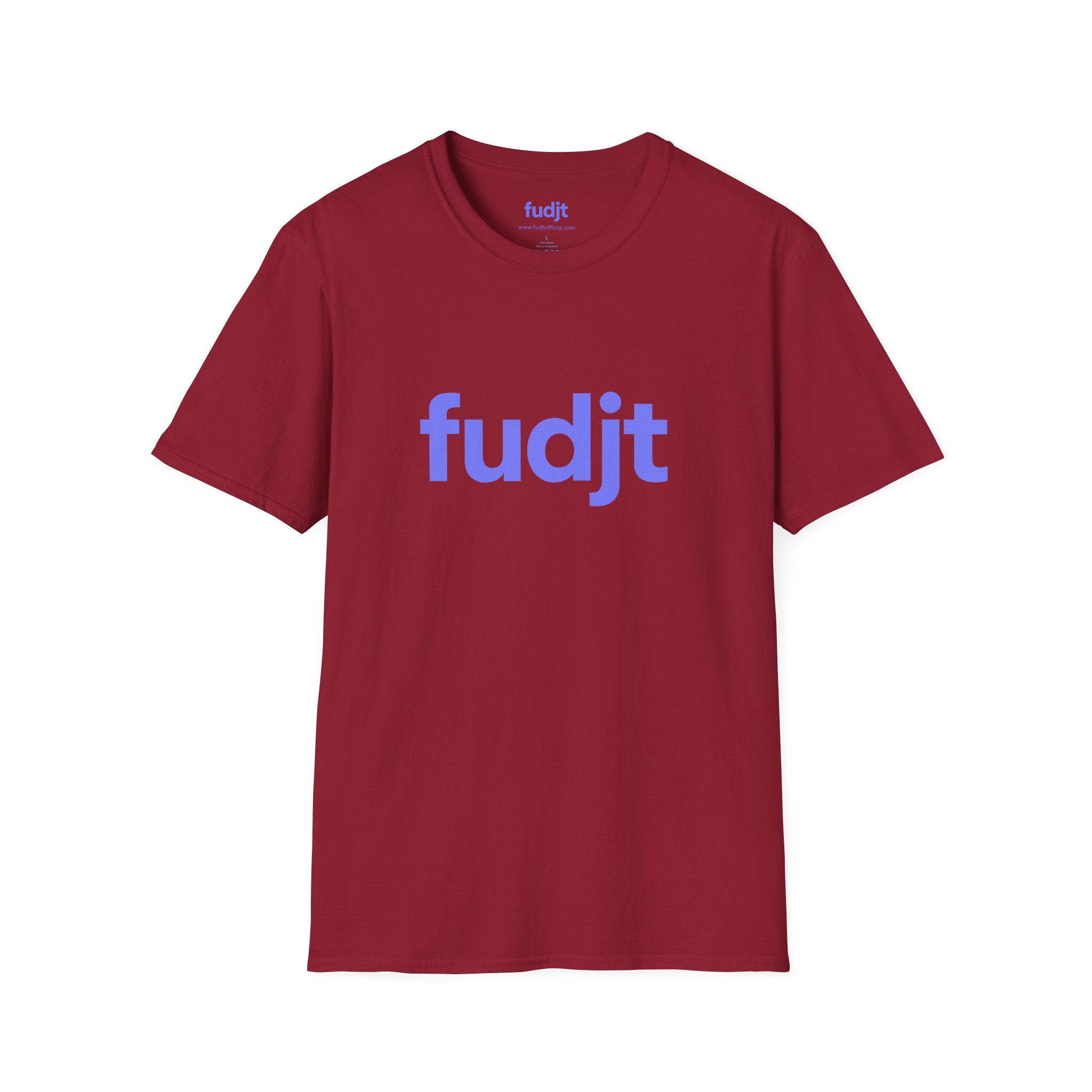 fudjt Everyday Style Light Blue logo Tee | 16 Colors