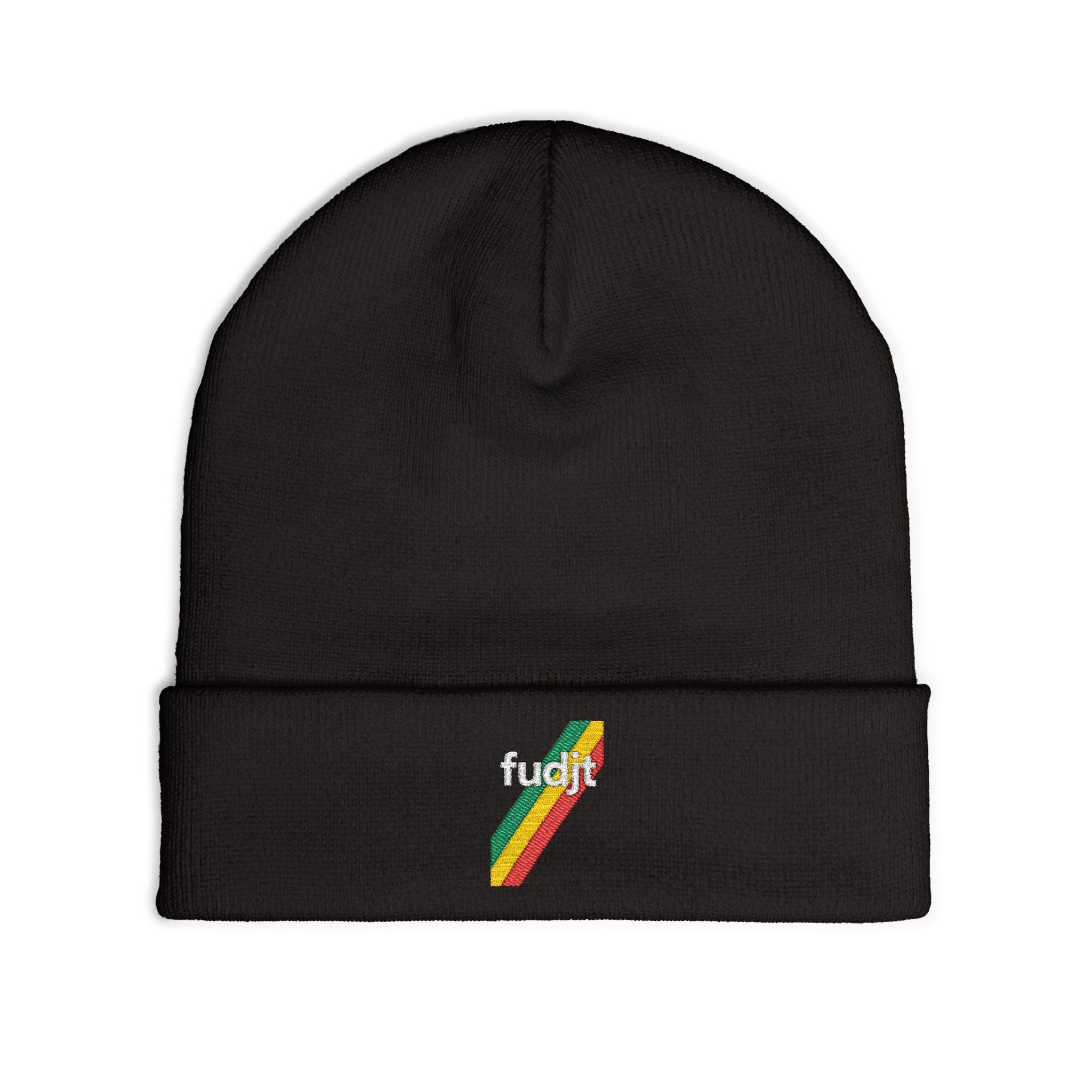 fudjt Knit Beanie | Rasta45 Stripe | 6 Colors