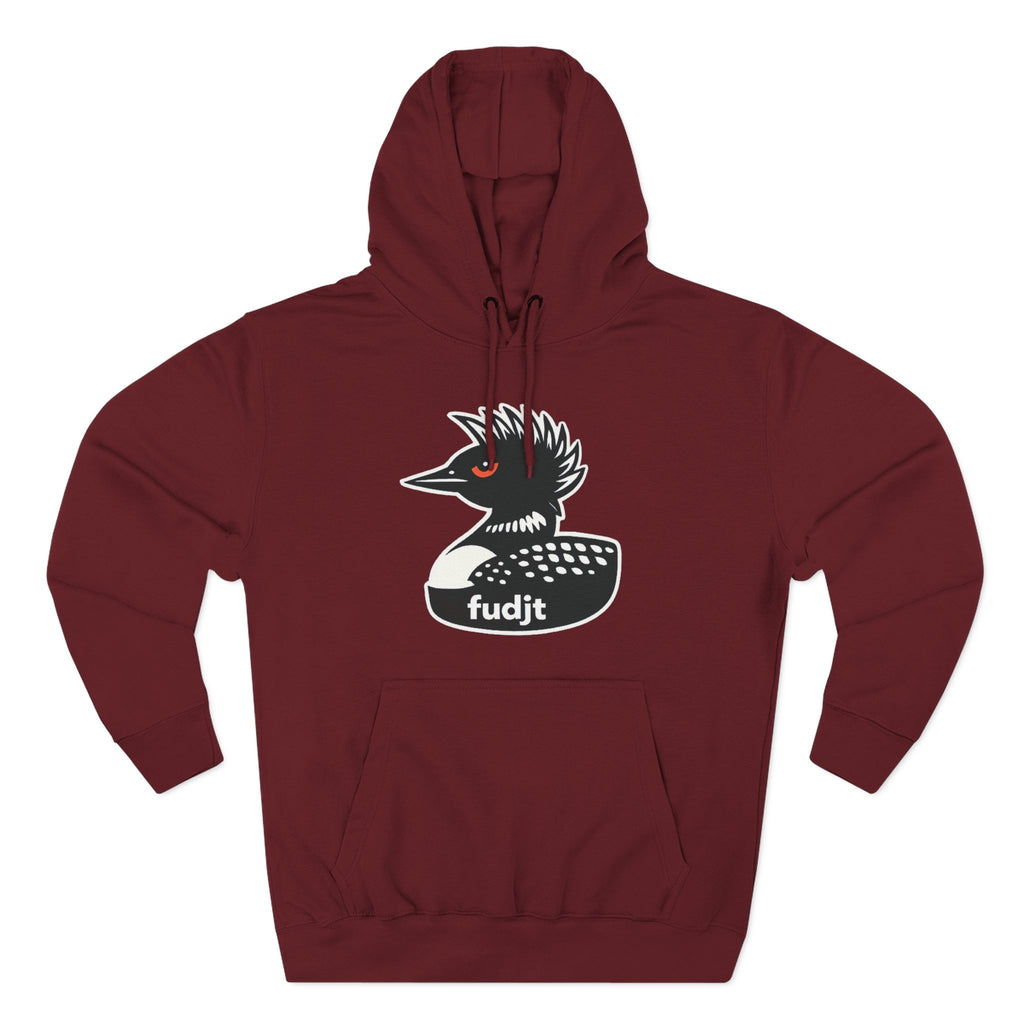 fudjt Rebel Loon Decoy Hoodie – Premium Fleece Pullover | 15 Colors