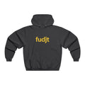 fudjt Hooded Sweatshirt | Gold Logo, Super Cozy Hoodie | 8 Colors