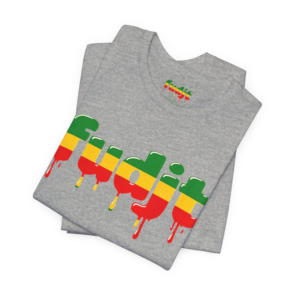 fudit Drip Logo Tee (Rasta Colors)