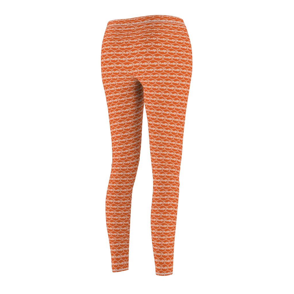 Orange fudjt Unbroken Chain 1.25 Casual Leggings