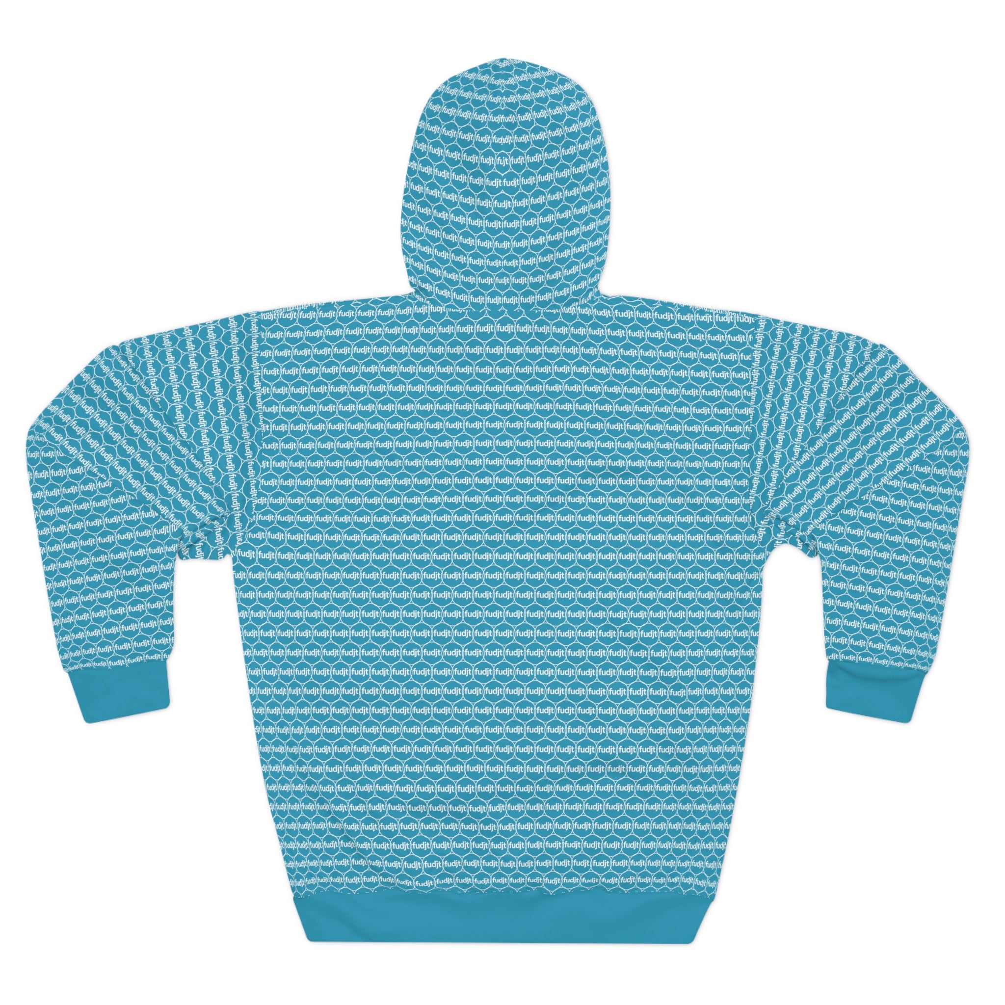 Turquoise fudjt Unbroken Chain Hoodie | All Over 1.25