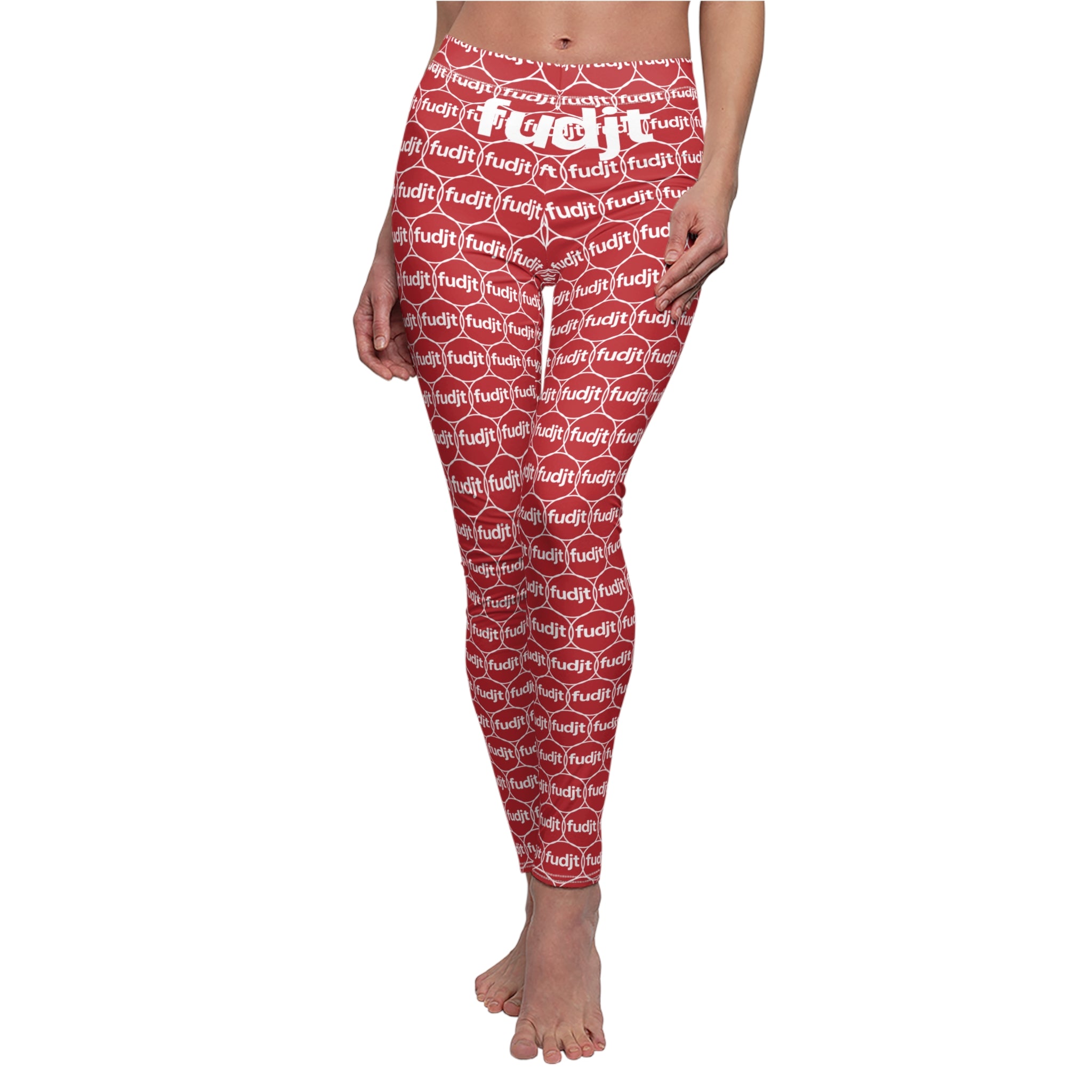 Dark Red fudjt Unbroken Chain 2.5 Casual+ Leggings