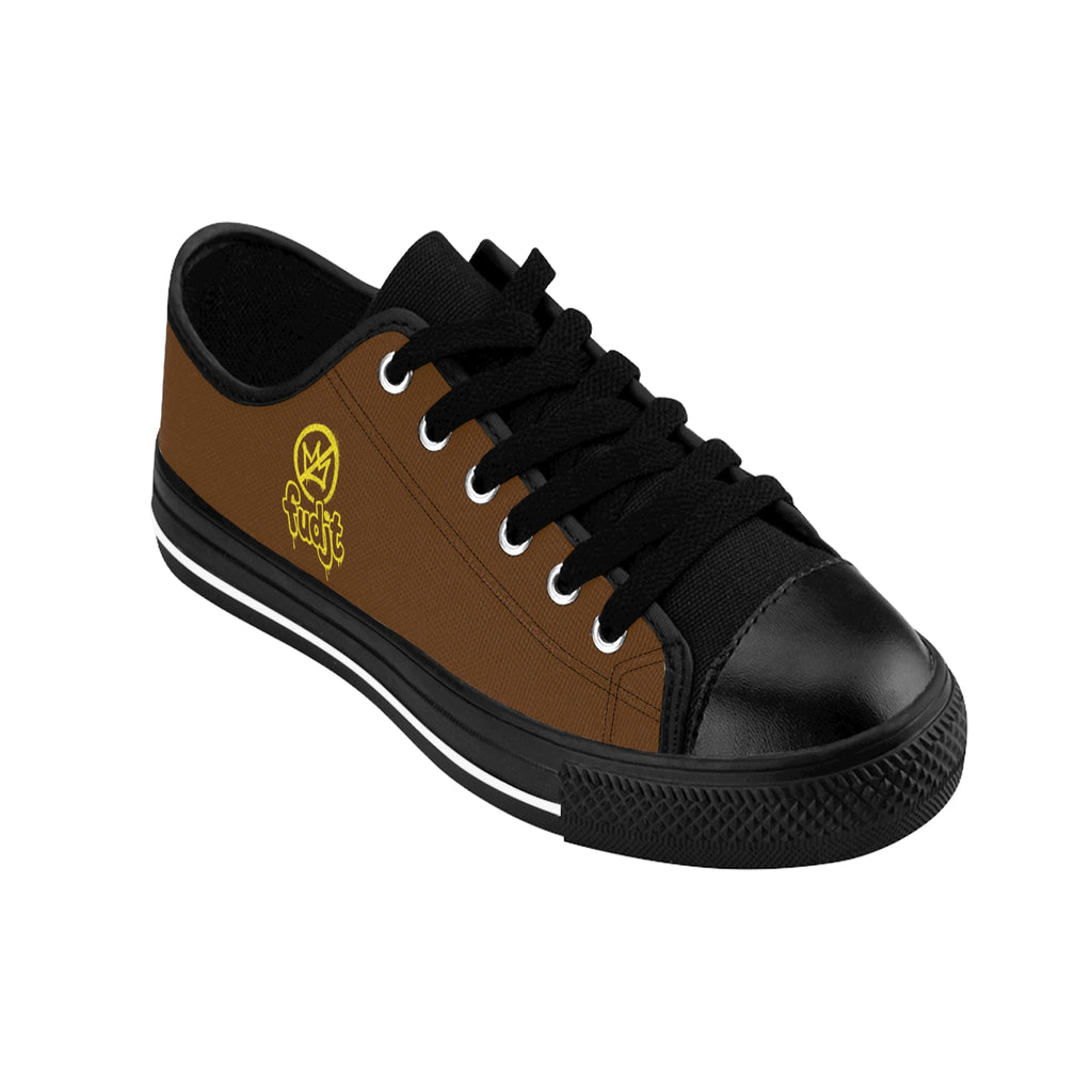 Brown Golden fudjt No Kings Street Style Sneakers | Men & Boys 1.5 Low Top