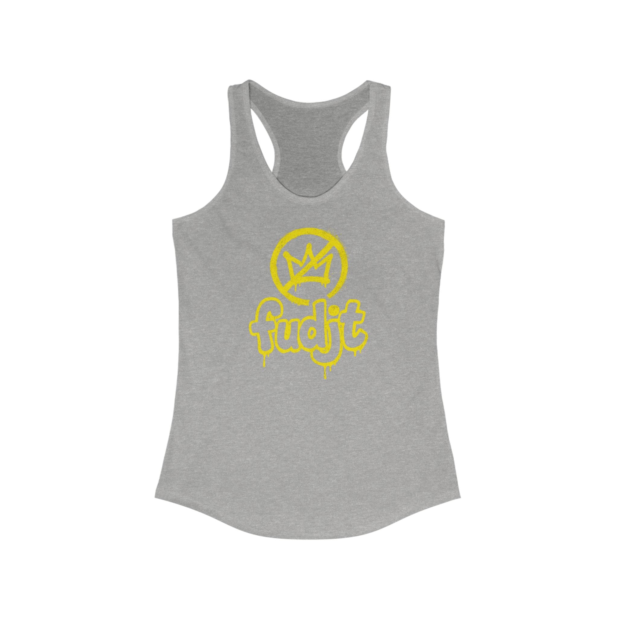 Golden fudjt No Kings Women's Racerback Tank, Relaxed Fit | 5 Colors