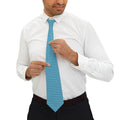 Turquioise Unbroken Chain fudjt Necktie