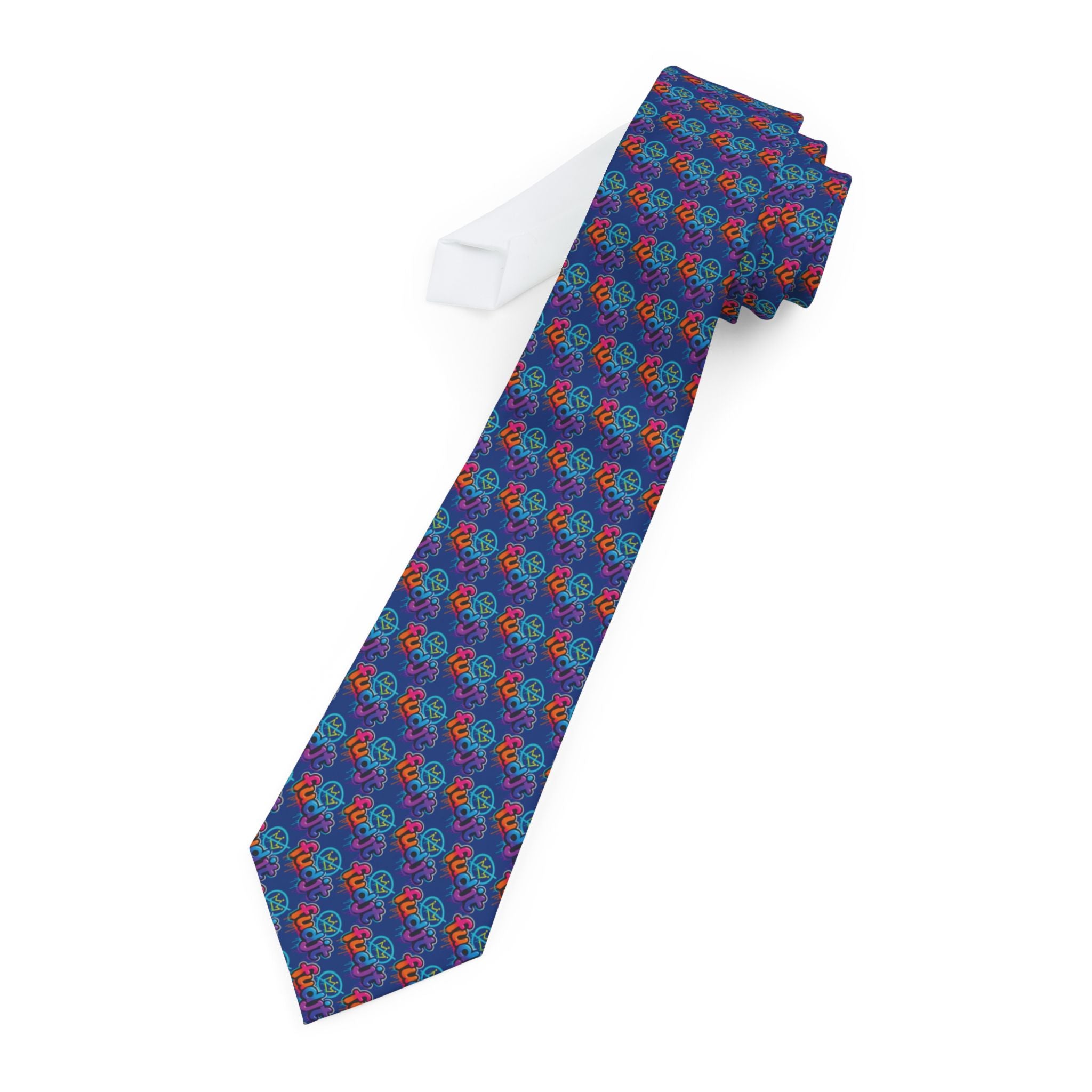 fudjt No Kings Clown Town Stagger Lee Dark Blue 1-45 Necktie
