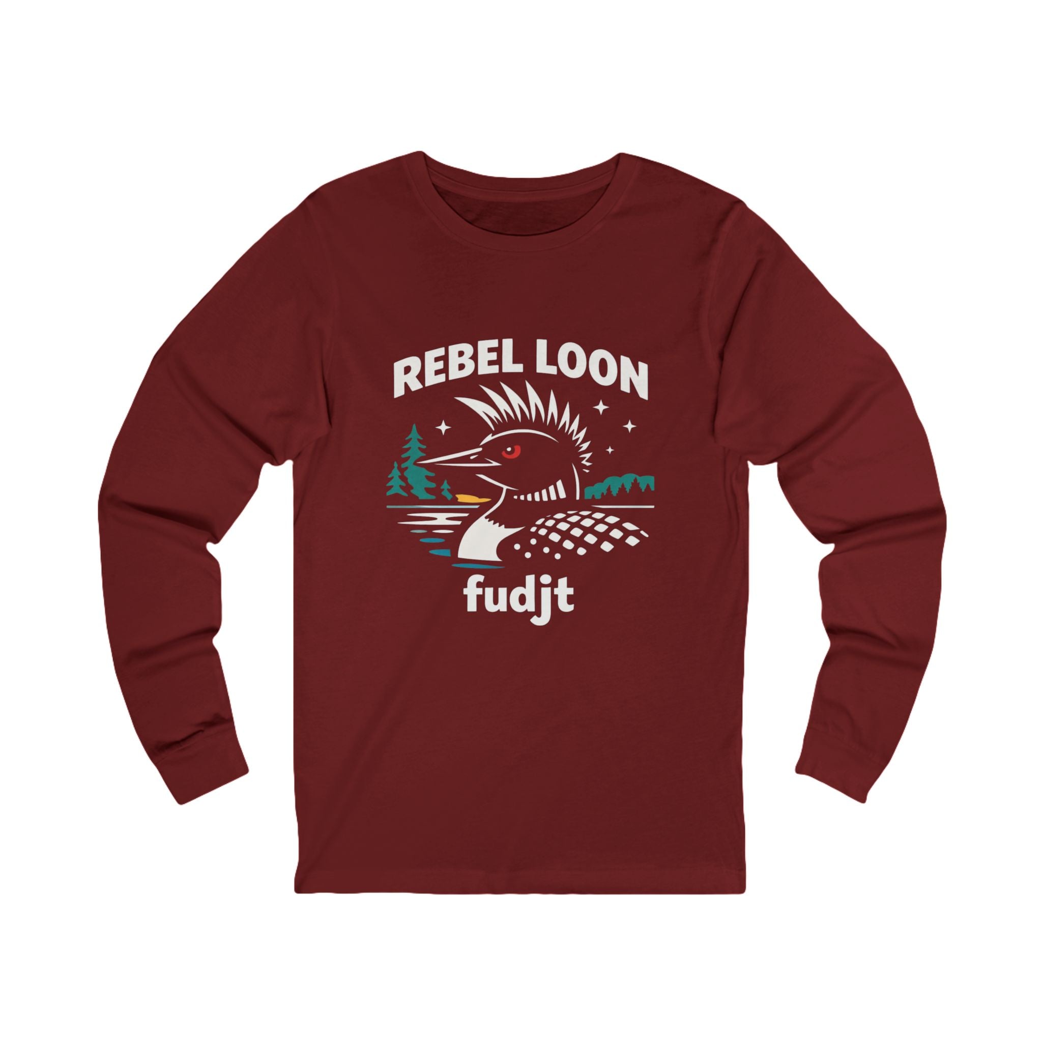 fudjt Rebel Loon Naturescape Long Sleeve Tee | 11 Colors