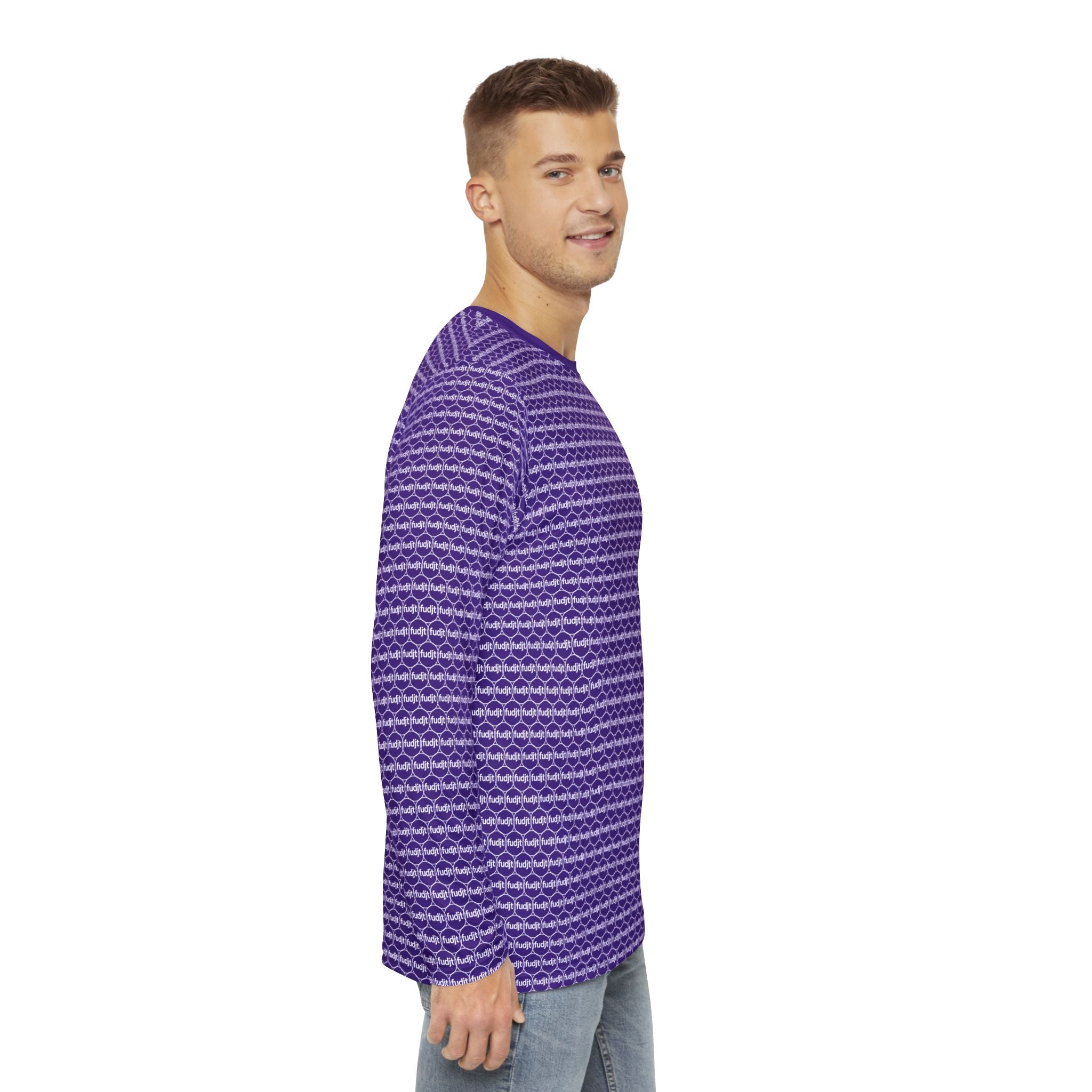 Purple fudjt Unbroken Chain 1.25 Fluid Vibes Long Sleeve Shirt