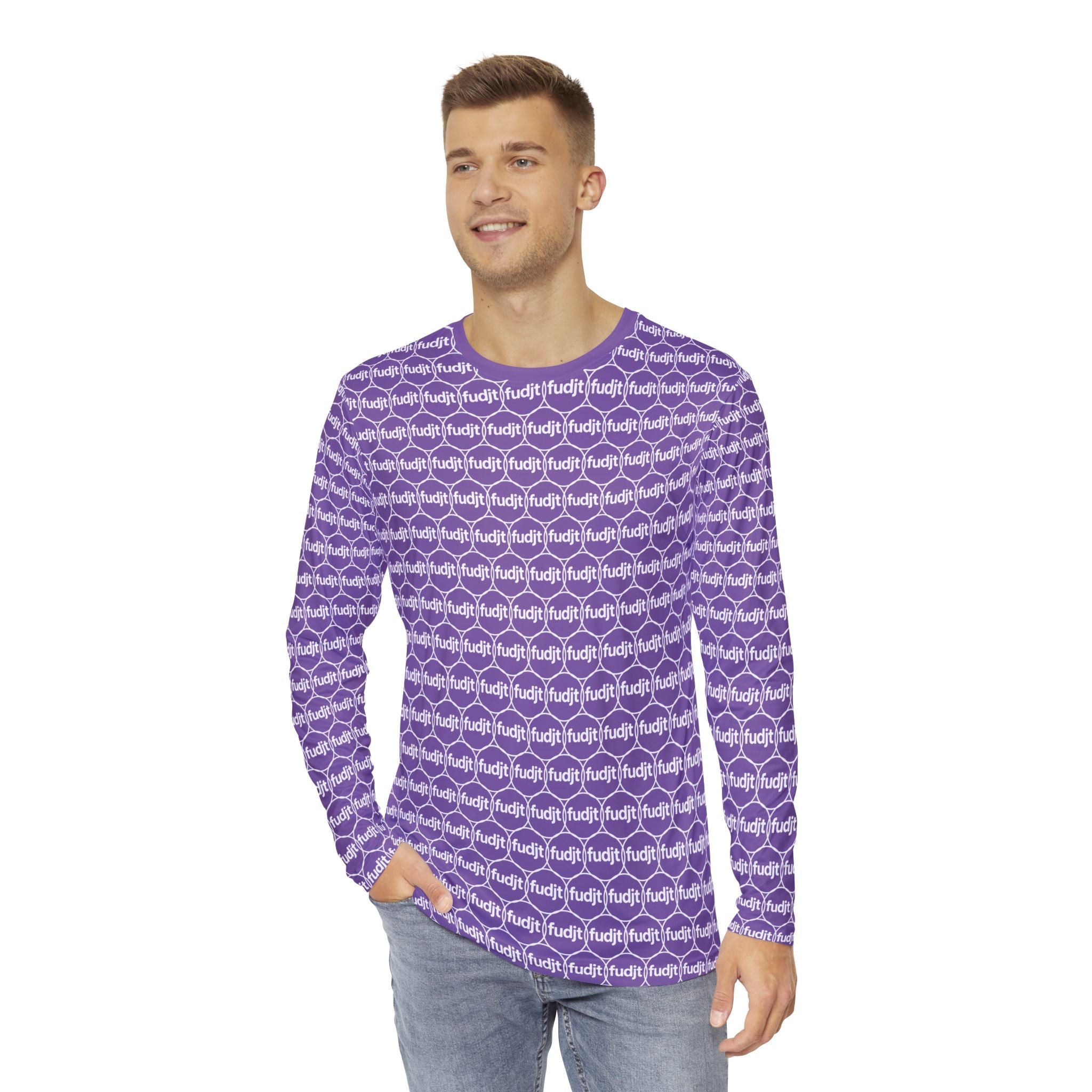Light Purple fudjt Unbroken Chain 2.5 Fluid Vibes Long Sleeve Shirt