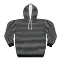 Black fudjt Unbroken Chain Hoodie | All Over 1.25 - FUDJT design - XS