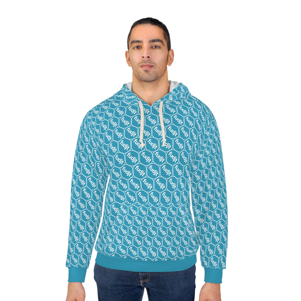 Turquiose fudjt Unbroken Chain Hoodie | All Over 2.5-45