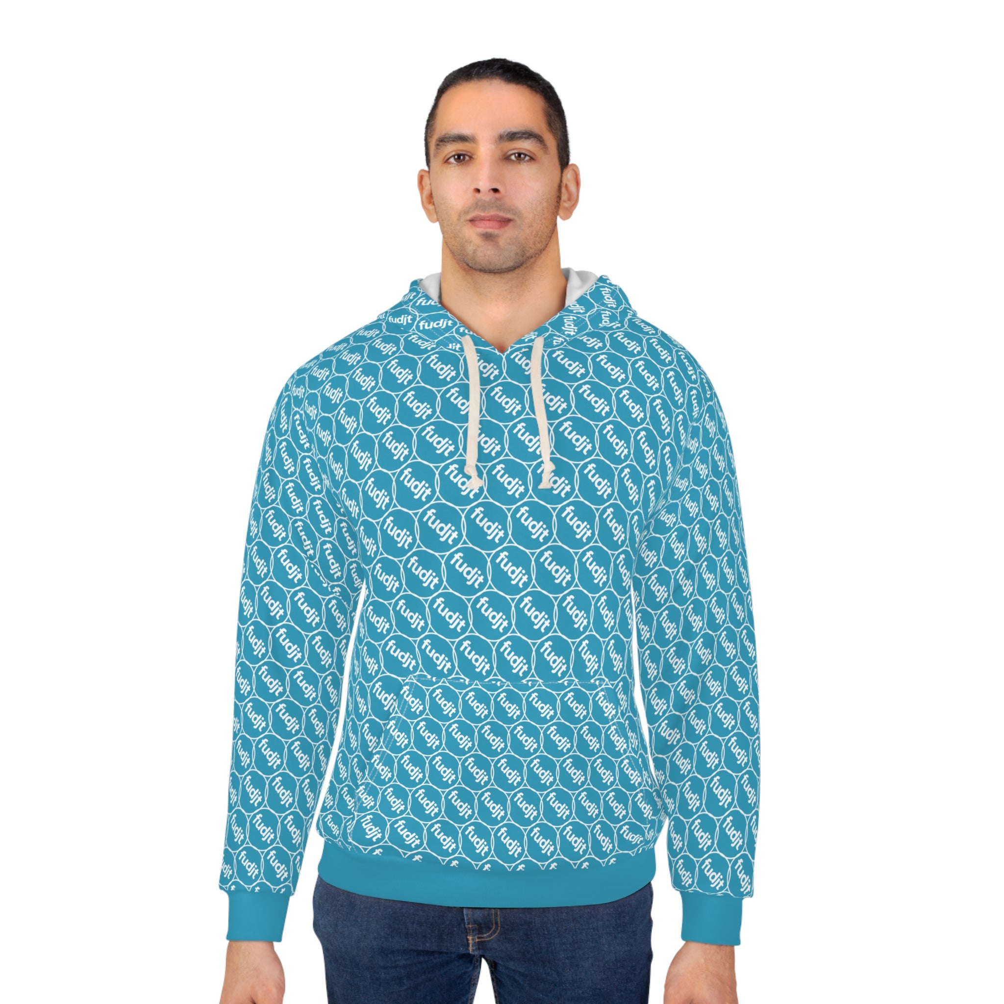 Turquiose fudjt Unbroken Chain Hoodie | All Over 2.5-45