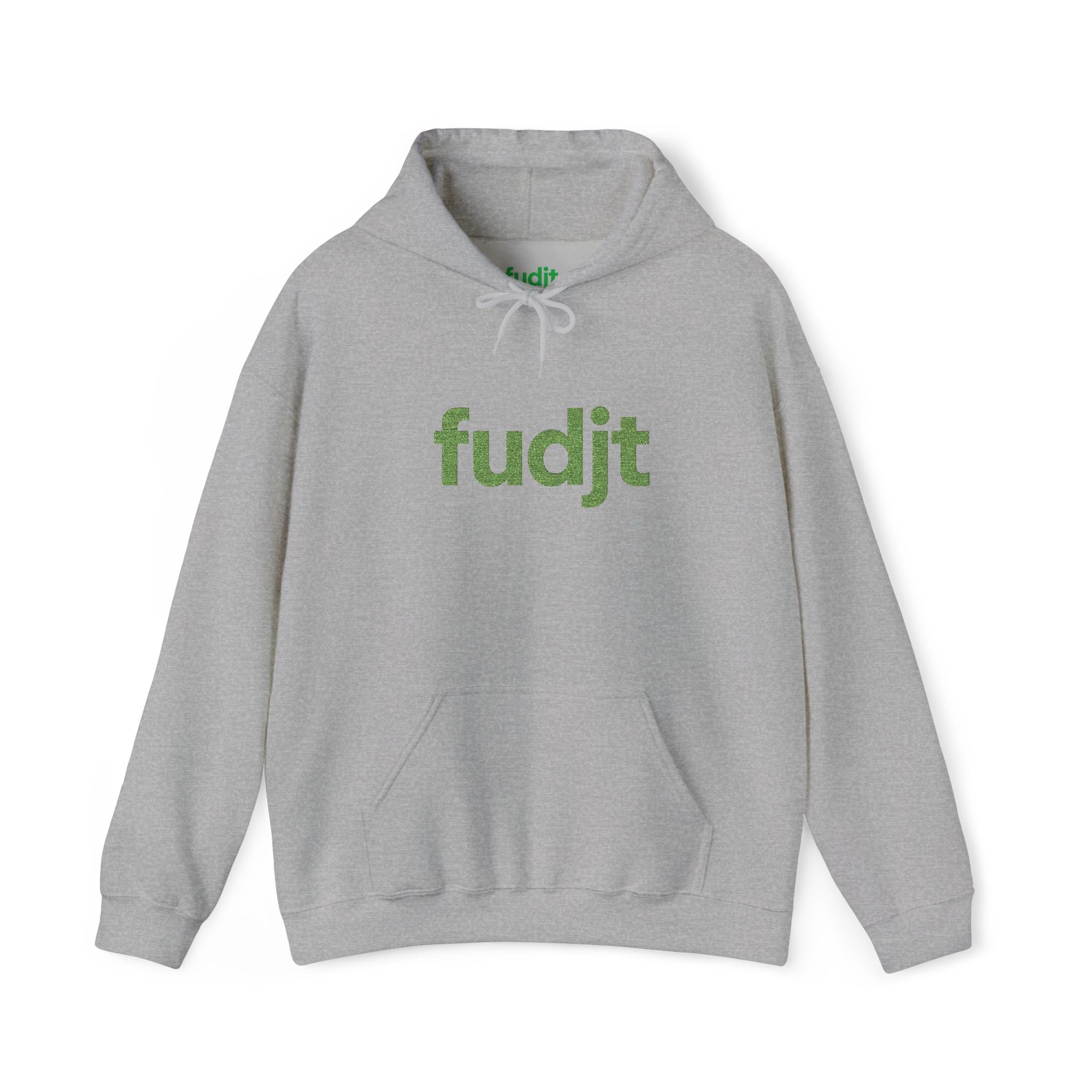 Green fudjt Embroidered Heavy Blend Hooded Sweatshirt | 15 Colors | Stand For Something