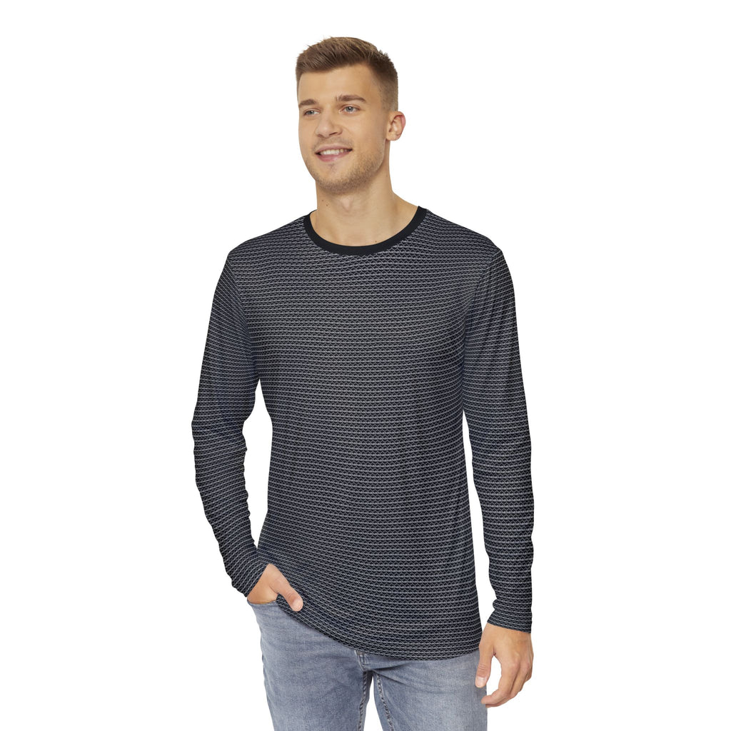 Black & White fudjt Unbroken Chain .5 Fluid Vibes Long Sleeve Shirt - view 3