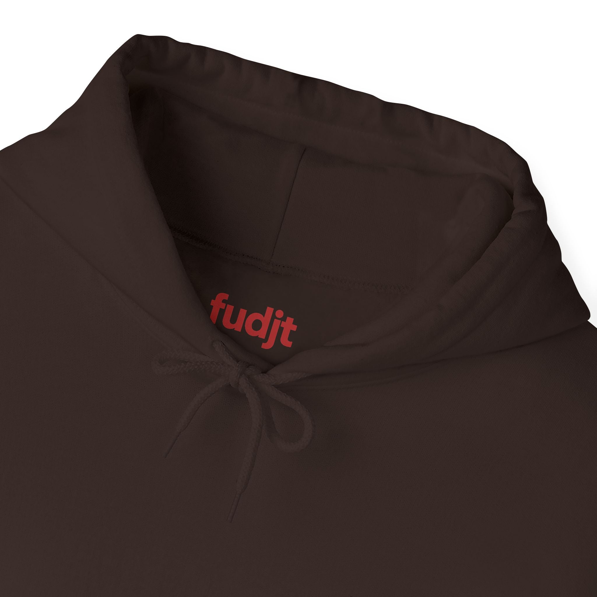 Red fudjt Embroidered Heavy Blend Hooded Sweatshirt | 15 Colors | Stand For Something.