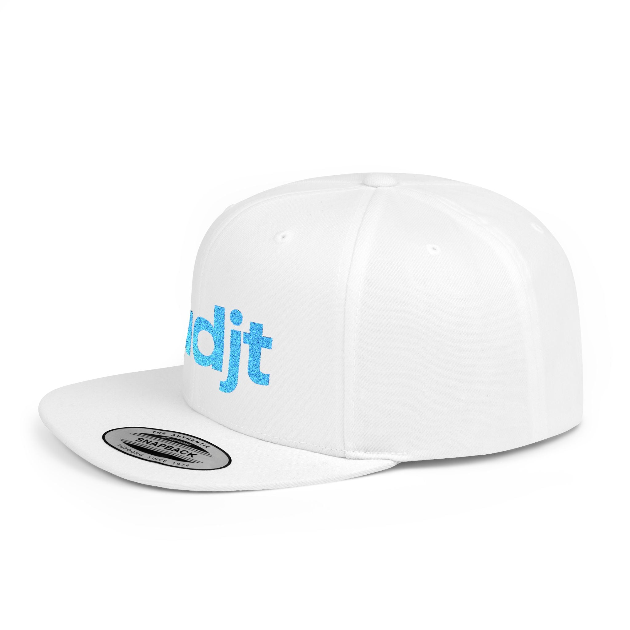 Stylish Flat Bill Snapback Turquoise fudjt Streetwear Logo Cap | 12 Colors