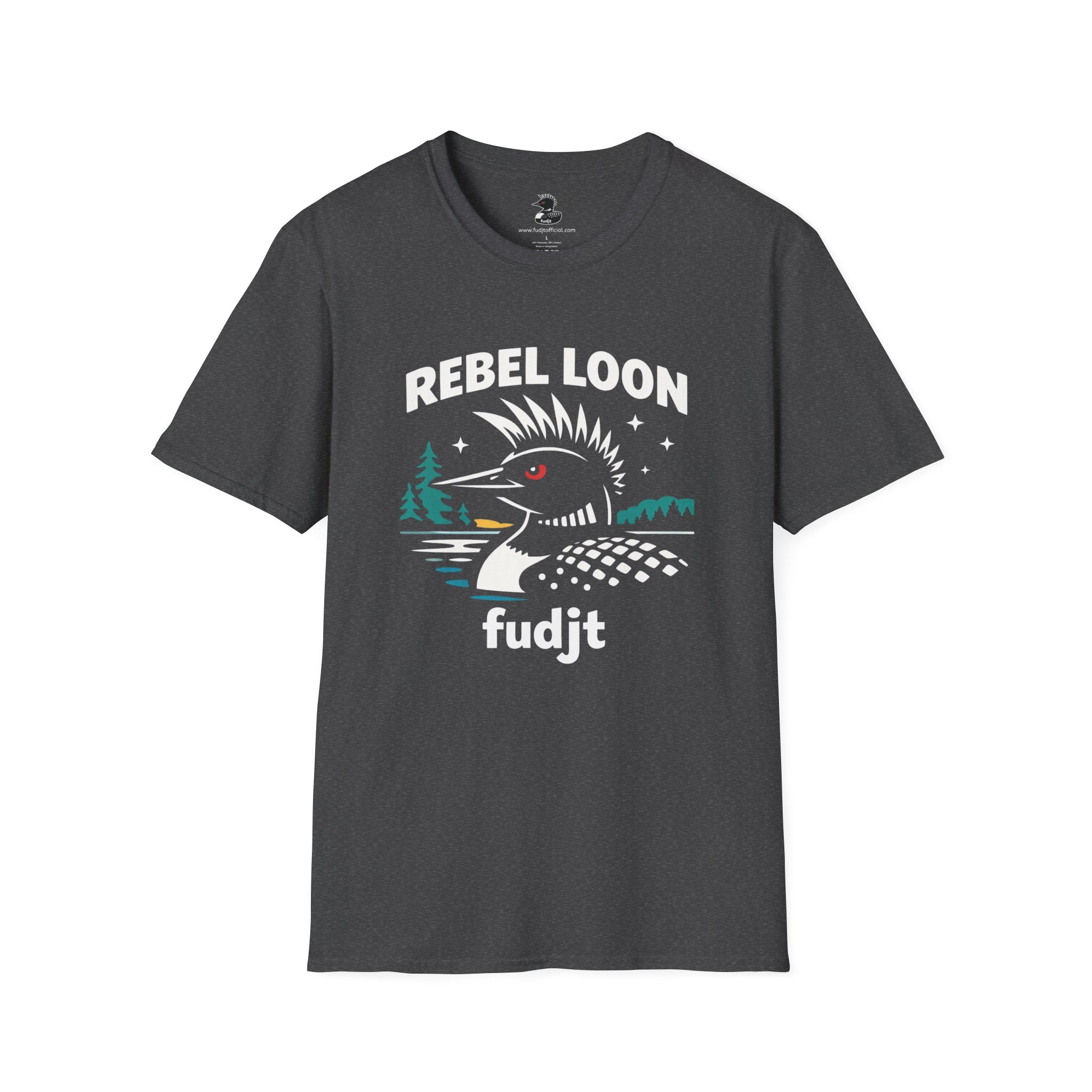 fudjt Rebel Loon Naturescape Everyday Tee | 8 Colors